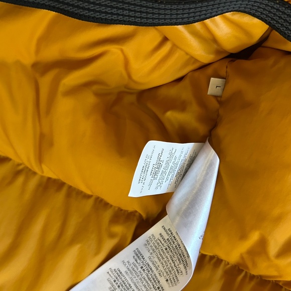 Men’s Gucci X Adidas, vibrant, yellow, puffer, coat size large made in Italy NWT - Picture 8 of 8